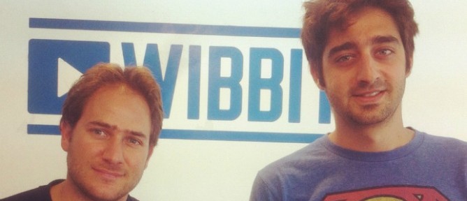 Zohar Dayan, right, and Yotam Cohen are creators of text-to-video publishing service Wibbitz.