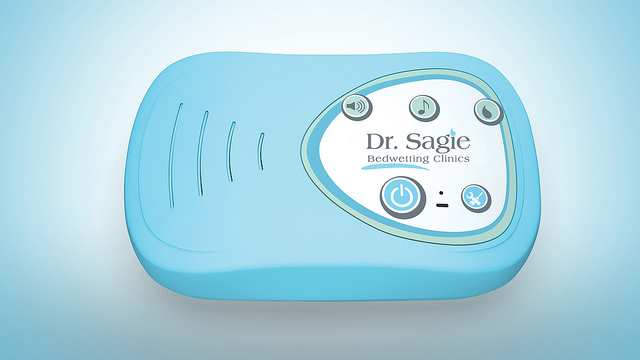 The Sagie system’s bedwetting alarm.