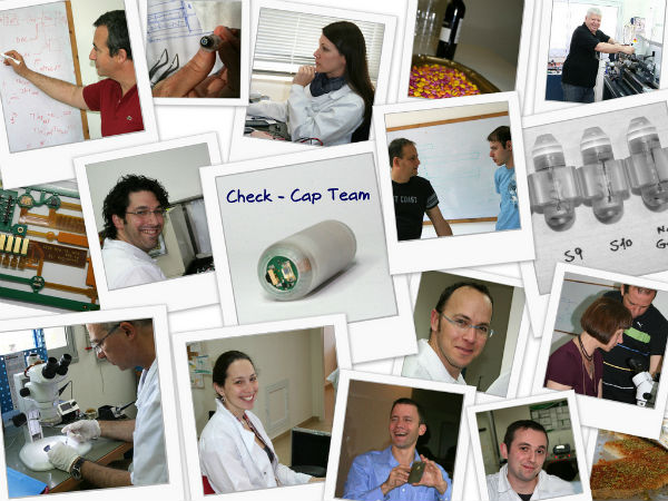 The Check-Cap team includes experts from several fields.