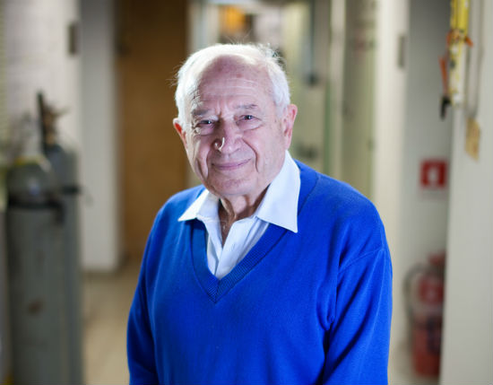 Mechoulam recently received a Rothschild Prize for his outstanding research in medical marijuana. Photo by Yoray Liberman