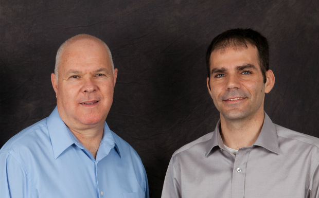 David Almagor, left, and Adi Shamir, co-founders of Panoramic Power.