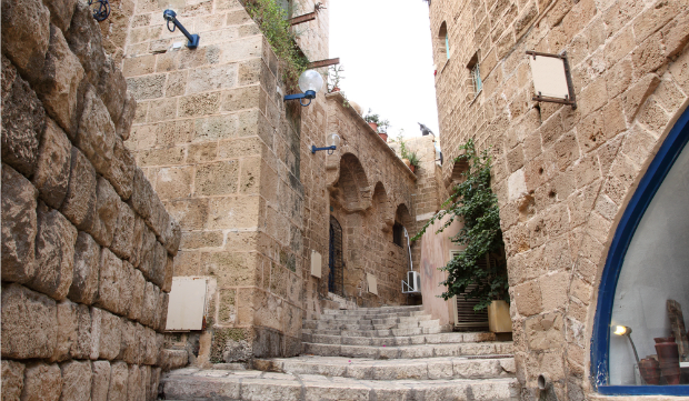 Wandering the streets of Jaffa’s Old City reveals many surprises. Photo by www.shutterstock.com
