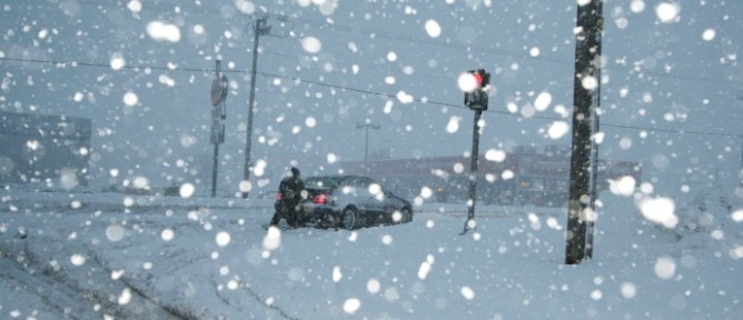 Getting stuck in snow could be a thing of the past. Photo via Shutterstock.